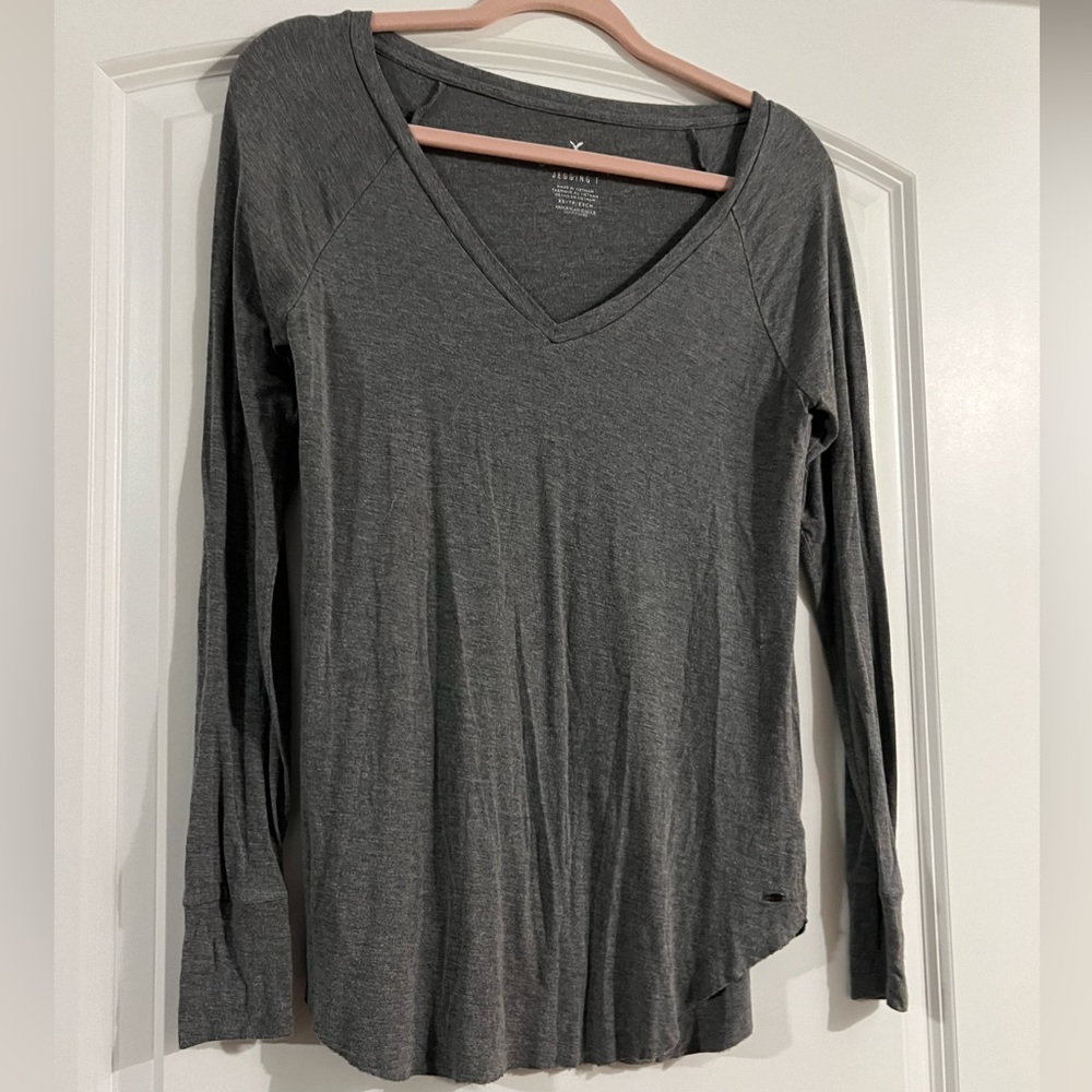 American Eagle Soft and Sexy Long Sleeve Jegging T (XSmall)